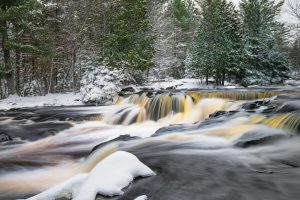 Forests | Winter Waterfalls Wall Mural Forests Forests