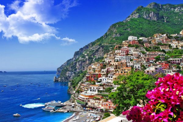 Italian | Beautiful Positano Wall Mural Italian Italian