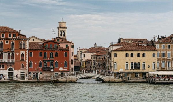 Italian | Bridge in Venice Mural Wallpaper Italian Italian