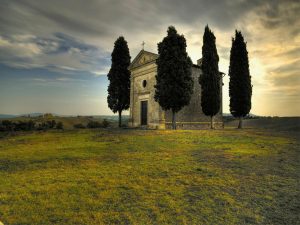 Italian | Capella Di Vitaleta Chapel Wallpaper Mural Italian Italian