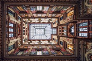 Italian | Galleria Sciarra, Rome Mural Wallpaper Architectural Architectural