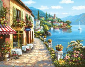 Italian | Overlook Cafe I Wall Mural Activities & Leisure Activities & Leisure