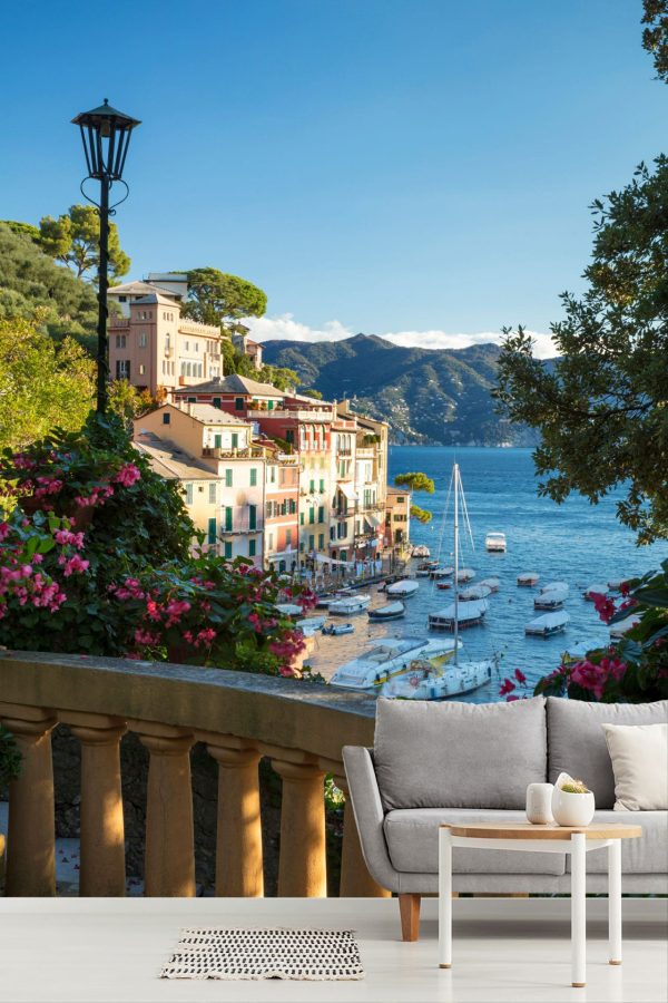 Italian | Portofino Overlook II Wallpaper Mural Italian Italian