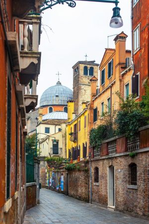 Italian | Streets of Venice Wall Mural Italian Italian