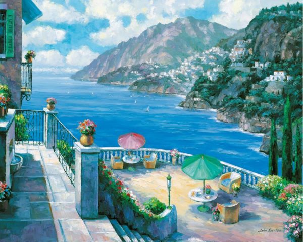 Italian | The Amalfi Coast Mural Wallpaper Italian Italian