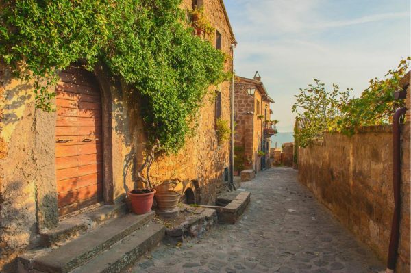 Italian | Tuscan Alley Wall Mural Italian Italian