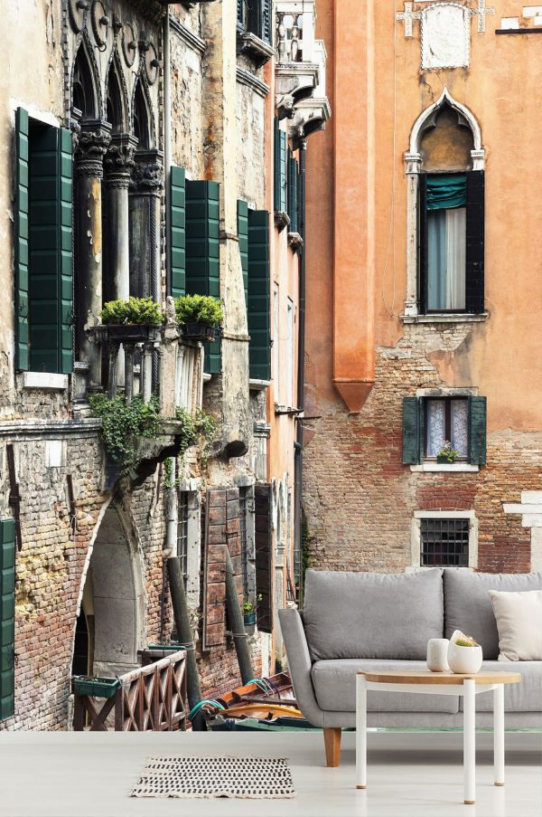 Italian | Venice Canal, Italy Wall Mural Italian Italian