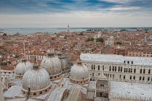 Italian | Venice from Above Wall Mural Italian Italian