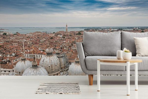 Italian | Venice from Above Wall Mural Italian Italian