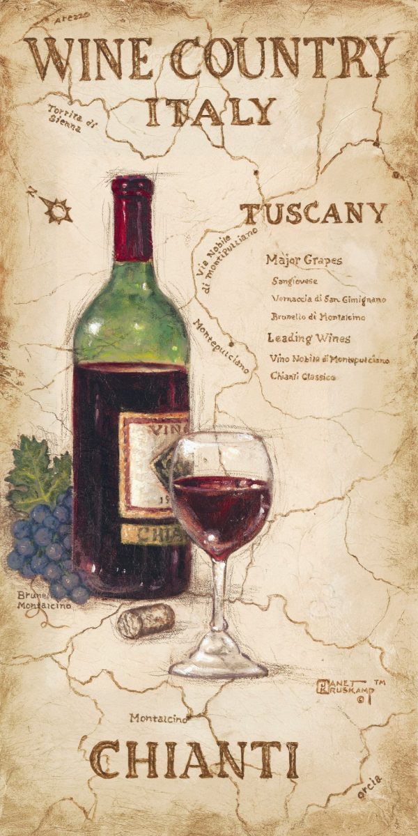 Italian | Wine Country IV Wallpaper Mural Activities & Leisure Activities & Leisure