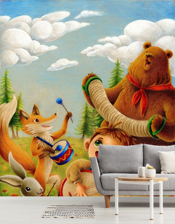 Kids Rooms | Banjo Music Wall Mural Activities & Leisure Activities & Leisure