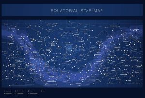 Kids Rooms | Constellation Star Map Wall Mural Kids Rooms Kids Rooms