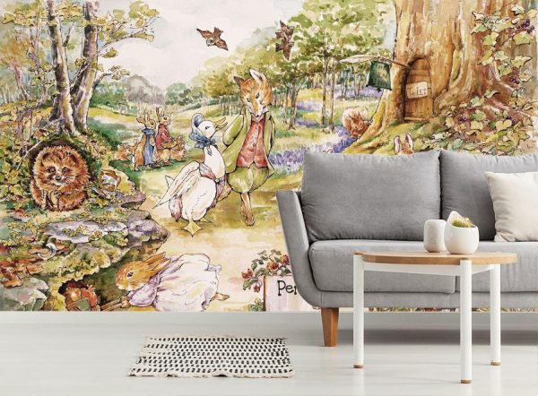 Kids Rooms | Country Woodlands 2 Wallpaper Mural Kids Rooms Kids Rooms