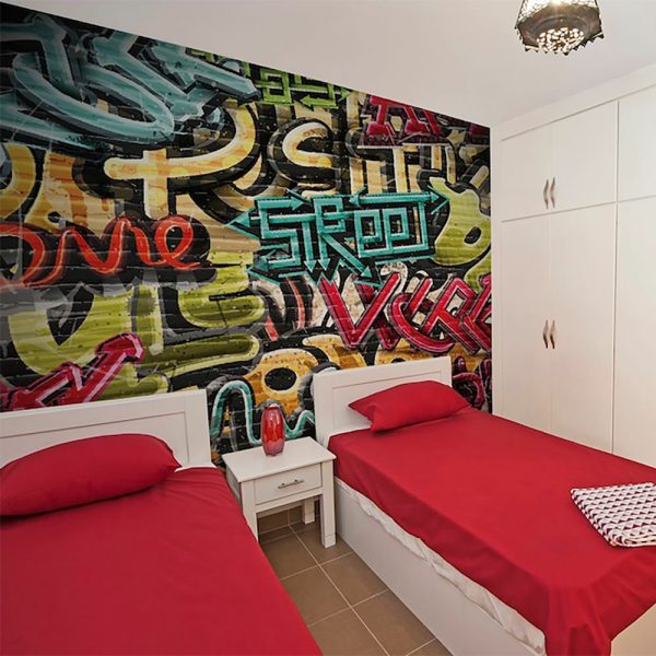 Kids Rooms | Graffiti Grunge Background Mural Wallpaper Art & Graphics Art & Graphics