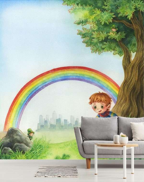 Kids Rooms | Lucky Clover Wall Mural Kids Rooms Kids Rooms