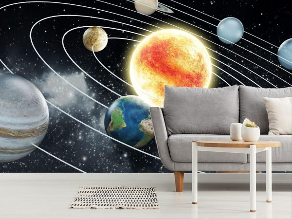 Kids Rooms | Planets of the Solar System Wall Mural Kids Rooms Kids Rooms