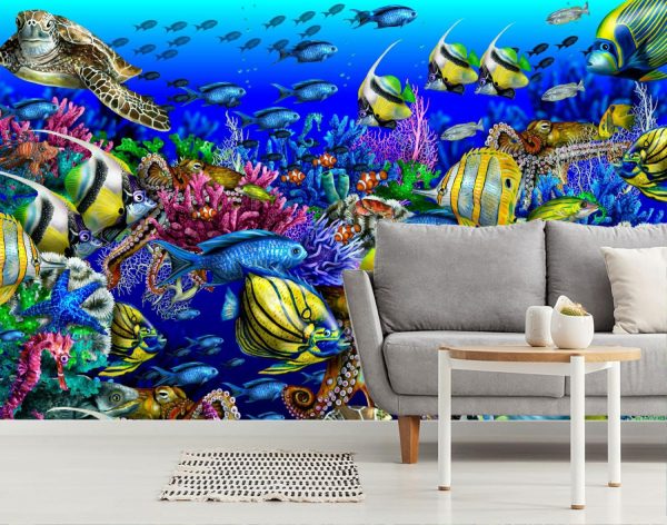 Kids Rooms | Schools Out Mural Wallpaper Animals Animals