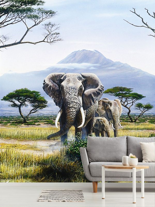 Kids Rooms | The Protector Mural Wallpaper Animals Animals