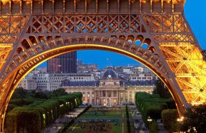 Landmarks | Arch of Eiffel Tower Wall Mural Landmarks Landmarks