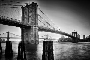 Landmarks | Brooklyn Bridge Sunrise Wallpaper Mural Architectural Architectural