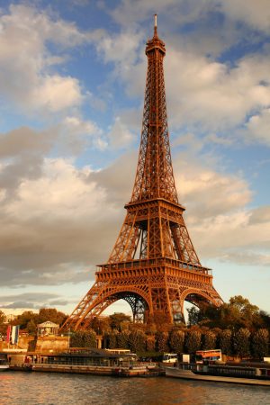 Landmarks | Eiffel Tower In Paris, France Wallpaper Mural Landmarks Landmarks