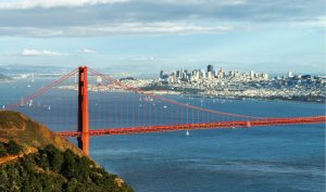 Landmarks | Famous Golden Gate Bridge Mural Wallpaper Landmarks Landmarks