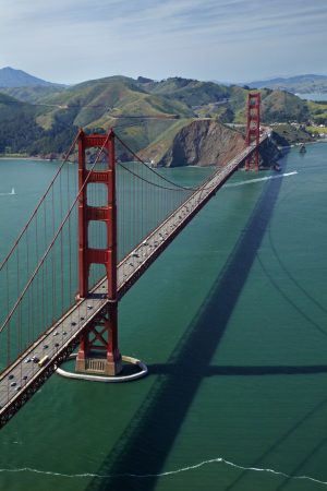 Landmarks | Golden Gate Bridge and Marin Headlands 2 Wall Mural Landmarks Landmarks