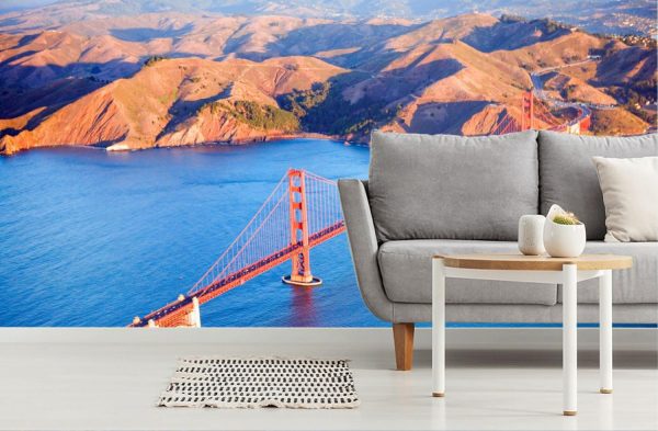 Landmarks | Golden Gate Wall Mural Landmarks Landmarks