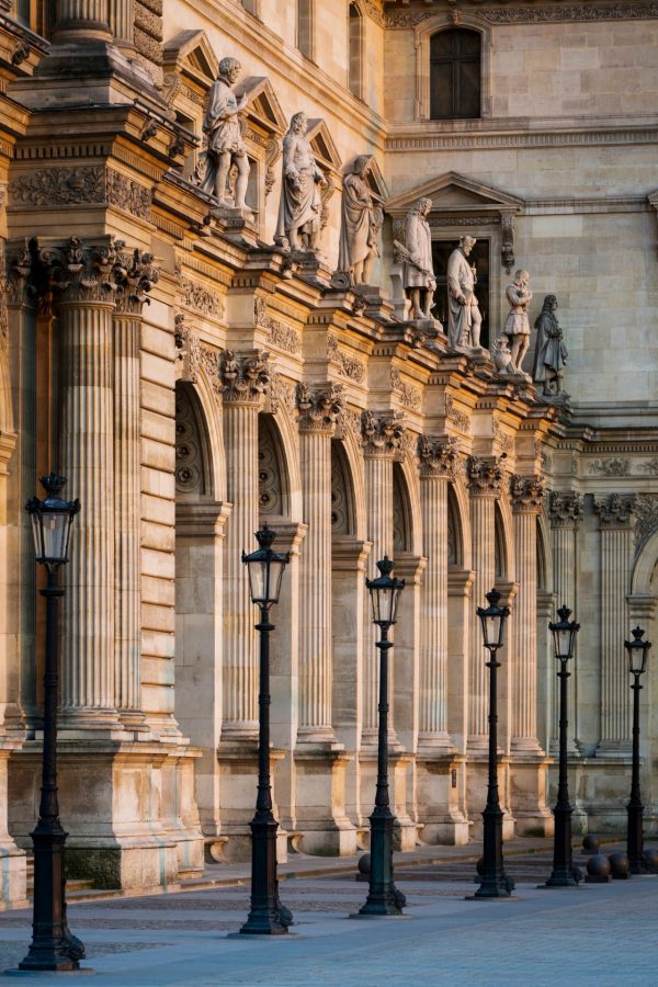 Landmarks | Louvre Courtyard Wallpaper Mural Landmarks Landmarks