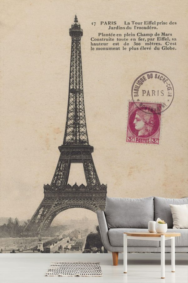 Landmarks | Paris 1900 Wall Mural City & Skyline City & Skyline