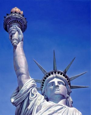 Landmarks | Statue Of Liberty (Zaccheo) Wall Mural Landmarks Landmarks