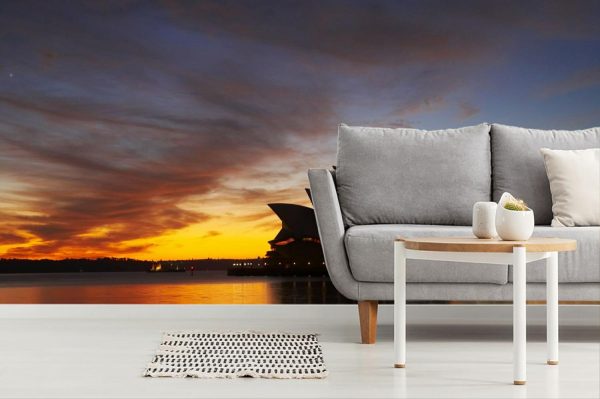 Landmarks | Sydney Opera House At Dawn (Wall) Wallpaper Mural City & Skyline City & Skyline