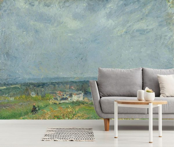 Landscapes & Scenic | Landscape in Pontoise Wall Mural Fine Art Fine Art