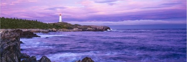 Landscapes & Scenic | Louisbourg Lighthouse On Cape Breton Island Wall Mural Landscapes & Scenic Landscapes & Scenic