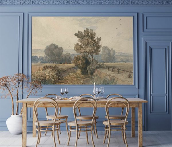 Landscapes & Scenic | Scene at Elmham, Norfolk Wall Mural Landscapes & Scenic Landscapes & Scenic