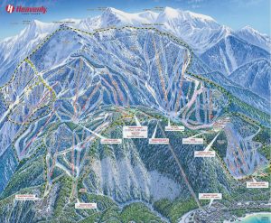 Maps & Flags | Heavenly Ski Trail Map Wall Mural Maps & Flags Maps & Flags