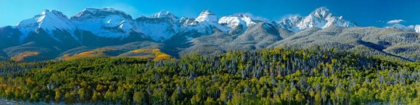 Nature | Autumn Sunrise At Mt Sneffels Wall Mural Extra Large Extra Large