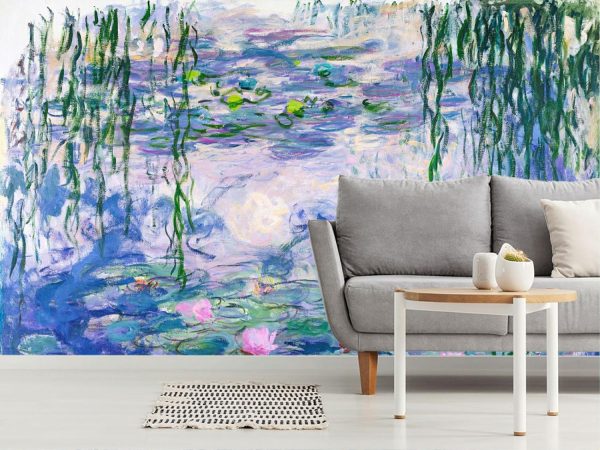 Nature | Monet Water Lilies 1916-19 Mural Wallpaper Colors Colors