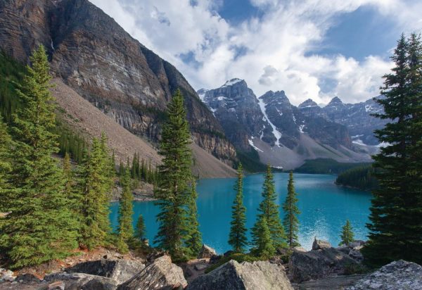 Nature | Moraine Lake and the Valley of the Ten Peaks, Banff National Park Wall Mural Landscapes & Scenic Landscapes & Scenic