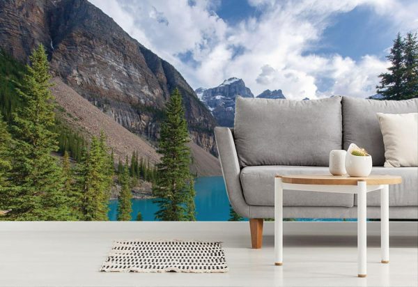 Nature | Moraine Lake and the Valley of the Ten Peaks, Banff National Park Wall Mural Landscapes & Scenic Landscapes & Scenic