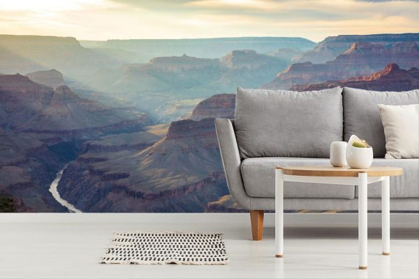 Nature | Rays Over The Grand Canyon Wall Mural Landscapes & Scenic Landscapes & Scenic