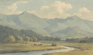 Nature | Seen Across the River Ogwen Wall Mural Landscapes & Scenic Landscapes & Scenic