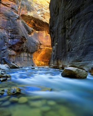 Nature | The Virgin River Narrows, Utah Wallpaper Mural Nature Nature