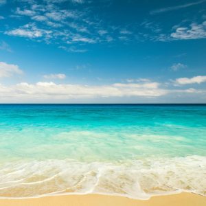 Nature | Tropical Beach With Turquoise Water Wall Mural Beach & Tropical Beach & Tropical