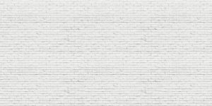 Panoramic | Cracked Whitewash Bricks Panoramic Mural Extra Large Extra Large