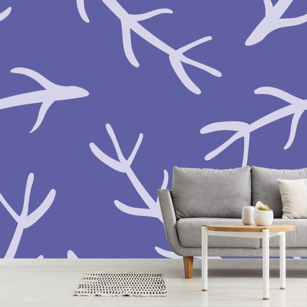 Patterns | Decorative Sprigs Twigs Pattern Wallpaper Patterns Patterns