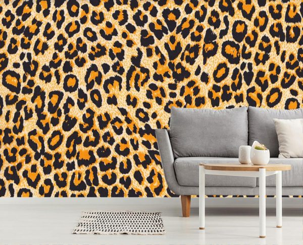 Patterns | Leopard Skin Texture Wallpaper Kids Rooms Kids Rooms