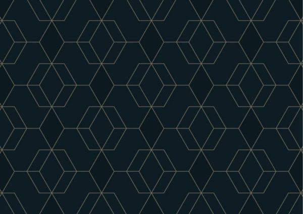 Patterns | Navy and Gold Tessellation Wallpaper – Hexagon Wallpaper Murals Patterns