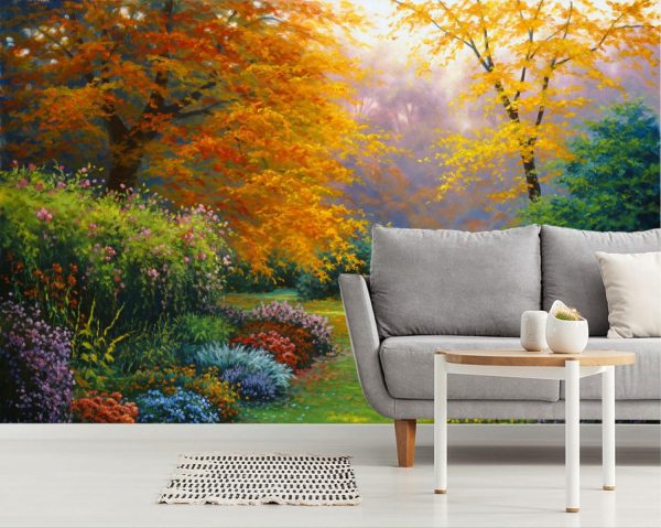 Seasonal | Autumn Garden Wall Mural Seasonal Seasonal