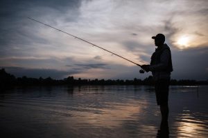 Seasonal | Fishing In The Dark Wall Mural Seasonal Seasonal